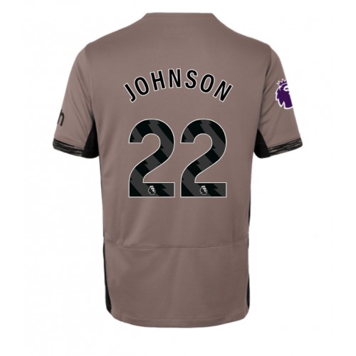 Fotbalové Dres Tottenham Hotspur Brennan Johnson #22 Dámské Alternativní 2023-24 Krátký Rukáv